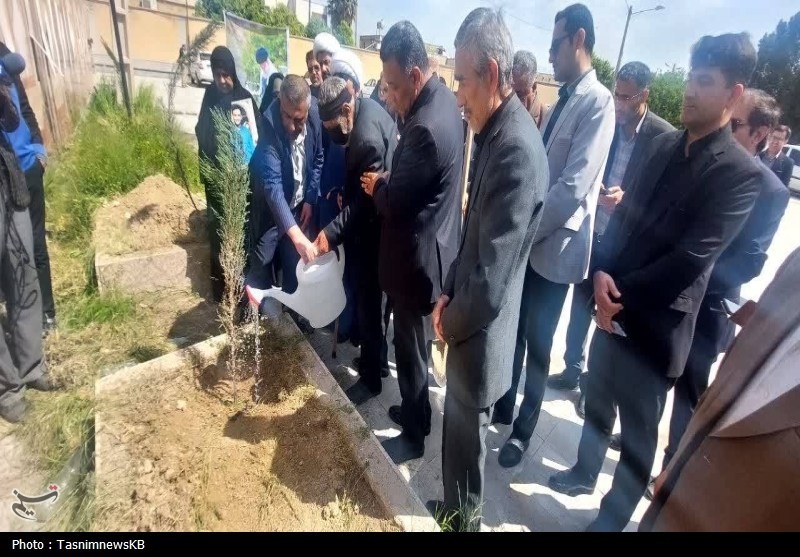 اخبار کهگیلویه , روز درختکاری , شهدای مدافع وطن , 