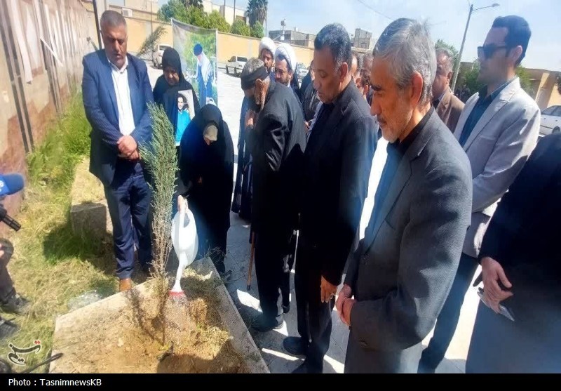 اخبار کهگیلویه , روز درختکاری , شهدای مدافع وطن , 