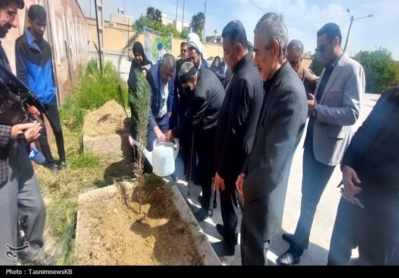 اخبار کهگیلویه , روز درختکاری , شهدای مدافع وطن , 