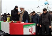 تشییع پیکر شهید وطن «مهدی یاری» در ماهدشت
