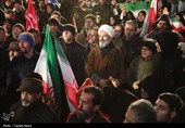 یازدهمین سوگ، دومین بیعت؛ حتی برف هم نتوانست عزم مردم سمنان را خیس کند