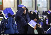 مراسم احیا شب بیست و یکم رمضان در حرم مطهر رضوی