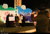اجتماع زنجانی ها در شب شهادت حضرت علی(ع) در میدان انقلاب