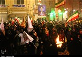 اجتماع زنجانی ها در شب شهادت حضرت علی(ع) در میدان انقلاب