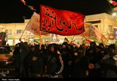 اجتماع زنجانی ها در شب شهادت حضرت علی(ع) در میدان انقلاب