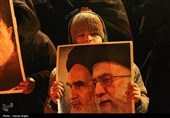 اجتماع زنجانی ها در شب شهادت حضرت علی(ع) در میدان انقلاب