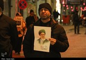 اجتماع زنجانی ها در شب شهادت حضرت علی(ع) در میدان انقلاب