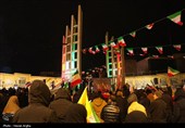 اجتماع زنجانی ها در شب شهادت حضرت علی(ع) در میدان انقلاب