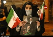 اجتماع زنجانی ها در شب شهادت حضرت علی(ع) در میدان انقلاب