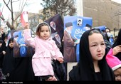 تجمع مهاجرین ملل اسلامی در محکومیت شهادت رهبر انقلاب در مشهد