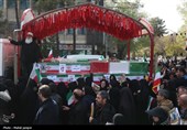تشییع شهدای جنگ رمضان در اصفهان؛شکوه مقاومت و وفاداری