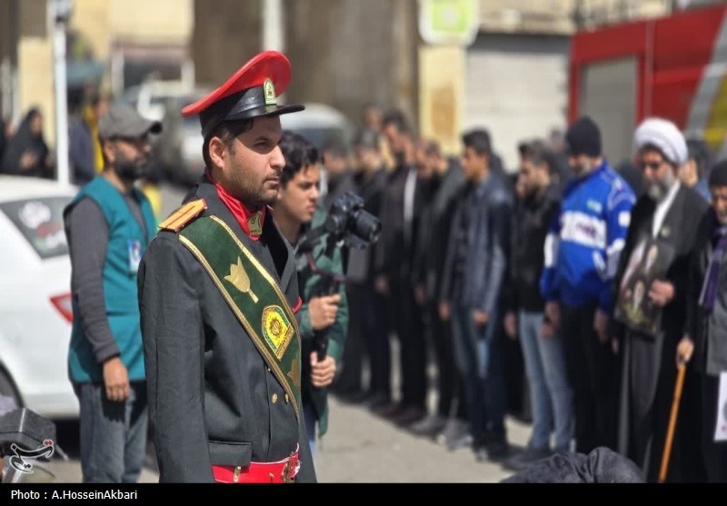 کاشان , اخبار کاشان , تشییع شهدا , تشییع , شهدای مدافع وطن , 