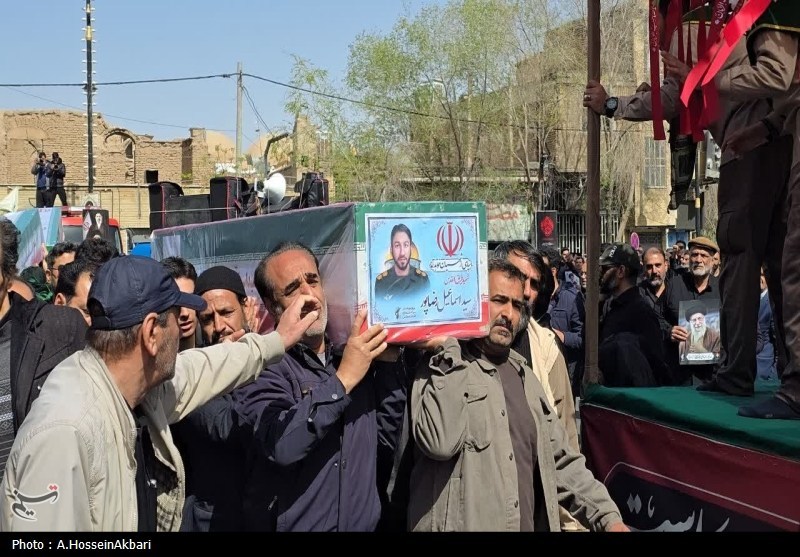 کاشان , اخبار کاشان , تشییع شهدا , تشییع , شهدای مدافع وطن , 