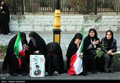 تشییع فرماندهان شهید و شهدای جنگ رمضان