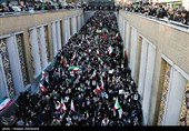 تشییع فرماندهان شهید و شهدای جنگ رمضان