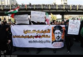 تشییع فرماندهان شهید و شهدای جنگ رمضان