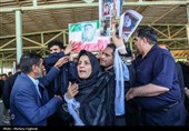 تشییع پیکر شهید مدافع وطن شهید محمدرضا نجف پور - اهواز