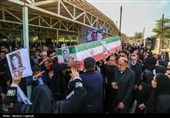 تشییع پیکر شهید مدافع وطن شهید محمدرضا نجف پور - اهواز