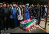 تشییع پیکر شهید مدافع وطن شهید محمدرضا نجف پور - اهواز