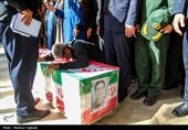 تشییع پیکر شهید مدافع وطن شهید محمدرضا نجف پور - اهواز