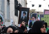 بیعت معلمان و فرهنگیان قزوینی با رهبر امت اسلام