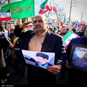 اجتماع خادمیاران رضوی آمل در حمایت از سومین رهبر انقلاب