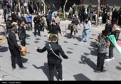 اجتماع هیئات مذهبی شهرکرد در عزای شهادت امام علی(ع) و رهبر شهید