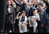 اجتماع هیئات مذهبی شهرکرد در عزای شهادت امام علی(ع) و رهبر شهید