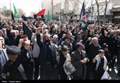 اجتماع هیئات مذهبی شهرکرد در عزای شهادت امام علی(ع) و رهبر شهید
