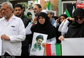 تجمع کادر درمان اصفهان در پی حملات وحشیانه آمریکایی صهیونیستی به مراکز درمانی و مدارس