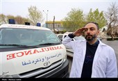 تجمع کادر درمان اصفهان در پی حملات وحشیانه آمریکایی صهیونیستی به مراکز درمانی و مدارس