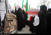 تجمع کادر درمان اصفهان در پی حملات وحشیانه آمریکایی صهیونیستی به مراکز درمانی و مدارس