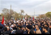 آبیک در غم فراق فرزندی از تبار حاج قاسم