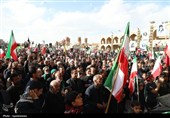 حمایت قاطع مردم یزد از نیروهای مسلح و بیعت مجدد با رهبر انقلاب