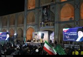 خروش ورزشکاران و جوانان یزد در حمایت از نیروهای مسلح