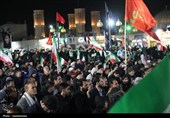 خروش ورزشکاران و جوانان یزد در حمایت از نیروهای مسلح