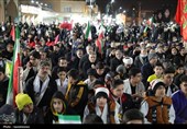 خروش ورزشکاران و جوانان یزد در حمایت از نیروهای مسلح