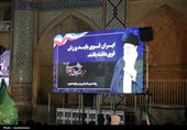 خروش ورزشکاران و جوانان یزد در حمایت از نیروهای مسلح