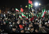 خروش ورزشکاران و جوانان یزد در حمایت از نیروهای مسلح