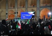 خروش ورزشکاران و جوانان یزد در حمایت از نیروهای مسلح