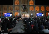 خروش ورزشکاران و جوانان یزد در حمایت از نیروهای مسلح