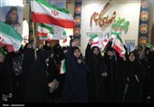 خروش ورزشکاران و جوانان یزد در حمایت از نیروهای مسلح