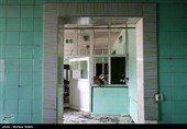 آسیب به بیمارستان خورشید اصفهان در پی حملات آمریکایی صهیونیستی