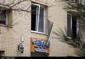 آسیب به بیمارستان خورشید اصفهان در پی حملات آمریکایی صهیونیستی