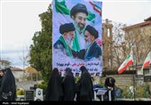 گلباران قبور شهدا و گرامیداشت شهدای جنگ رمضان در رودسر