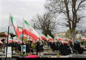 گلباران قبور شهدا و گرامیداشت شهدای جنگ رمضان در رودسر