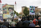 گلباران قبور شهدا و گرامیداشت شهدای جنگ رمضان در رودسر