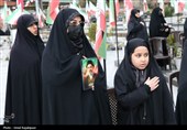 گلباران قبور شهدا و گرامیداشت شهدای جنگ رمضان در رودسر