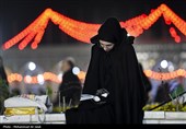 مراسم احیای شب بیست و سوم ماه رمضان در مسجد جمکران
