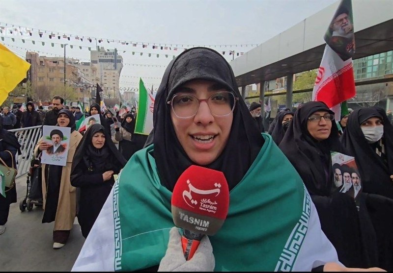 خشم و انزجار مردم مشهد از رژیم کودک‌کش صهیونی آمریکایی